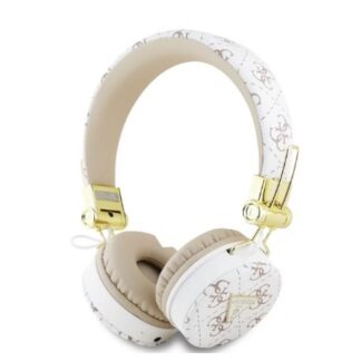 Guess headphones  Bluetooth ENC white 4G Triangle Round Shape