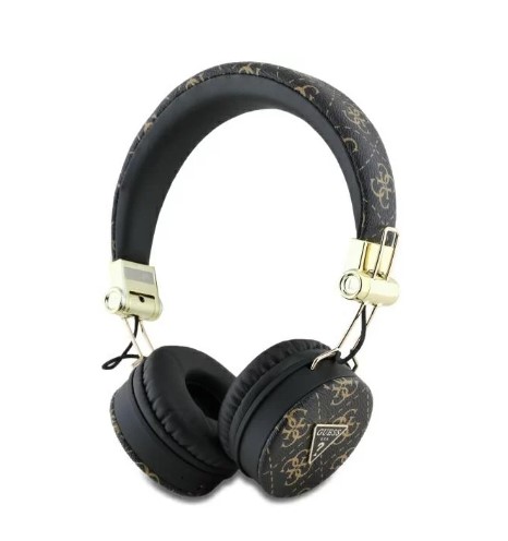 Guess headphones Bluetooth ENC black 4G Triangle Round Shape