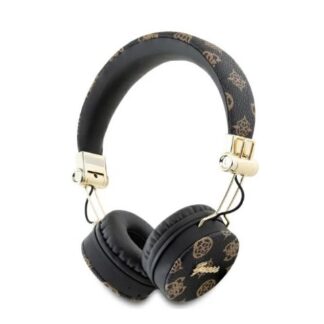 Guess headphones  Bluetooth ENC black Peony Script Round Shape