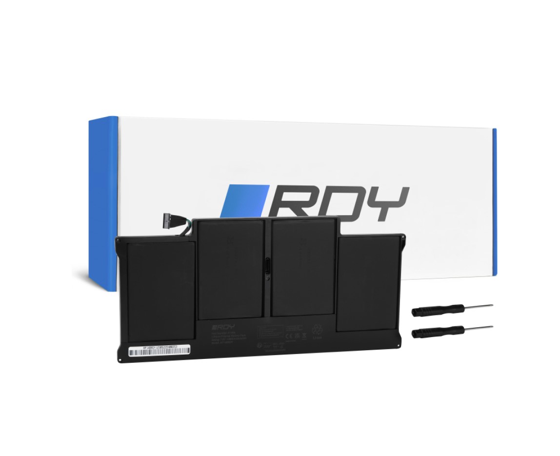 Baterie RDY pro notebook Apple MacBook Air 13 A1369 A1466 7,6V 6000mAh, kompatibilní