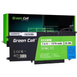 GreenCell Baterie pro notebooky Dell Latitude 5289 7389 7390, kompatibilní