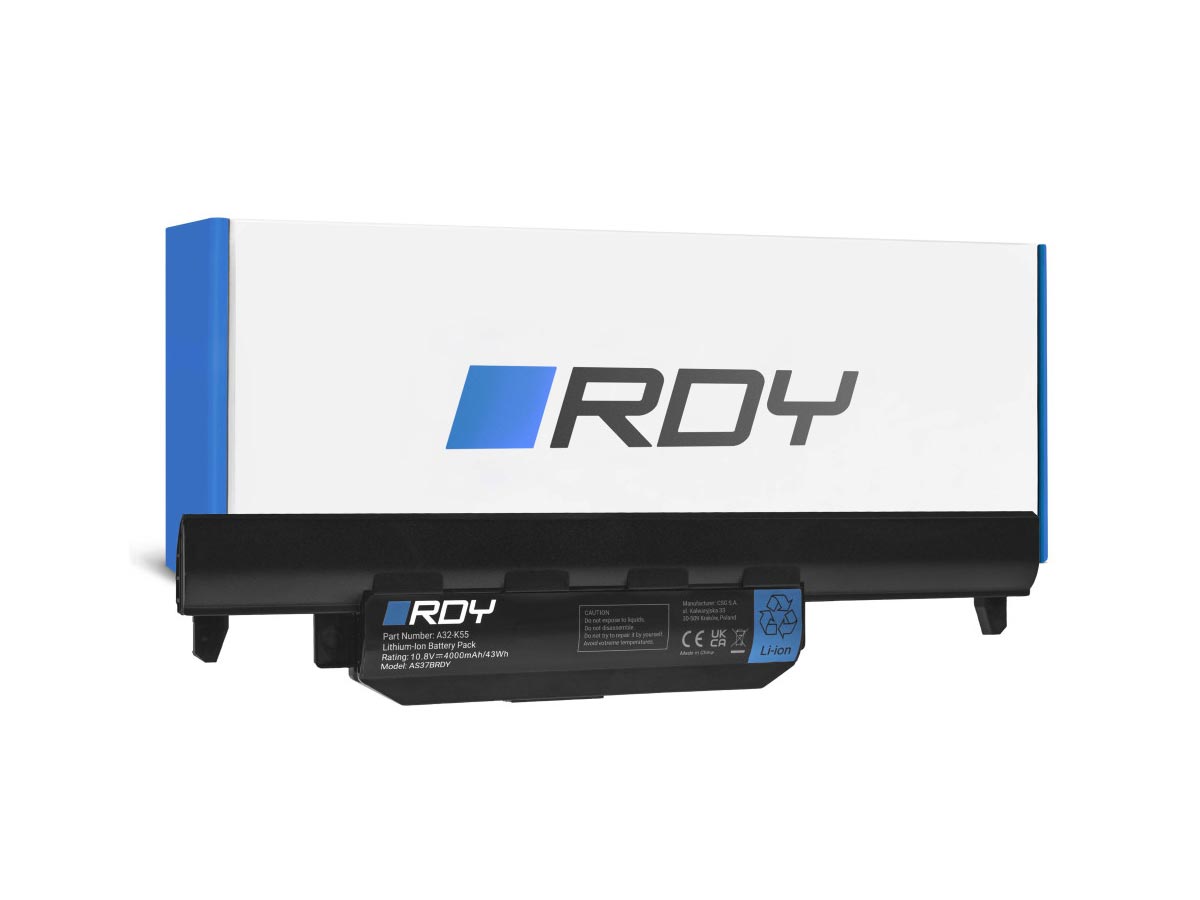 Baterie RDY pro Asus R400 R500 R700 K55, kompatibilní