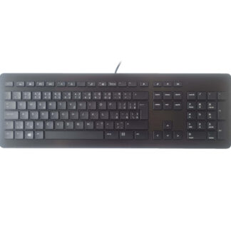 HP Premium USB klávesnice, SK - černá