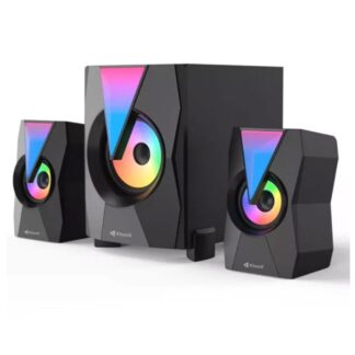 Kisonli TM-4000U reproduktory, Bluetooth, USB, SD, FM, 8W + 2x4W, Černá