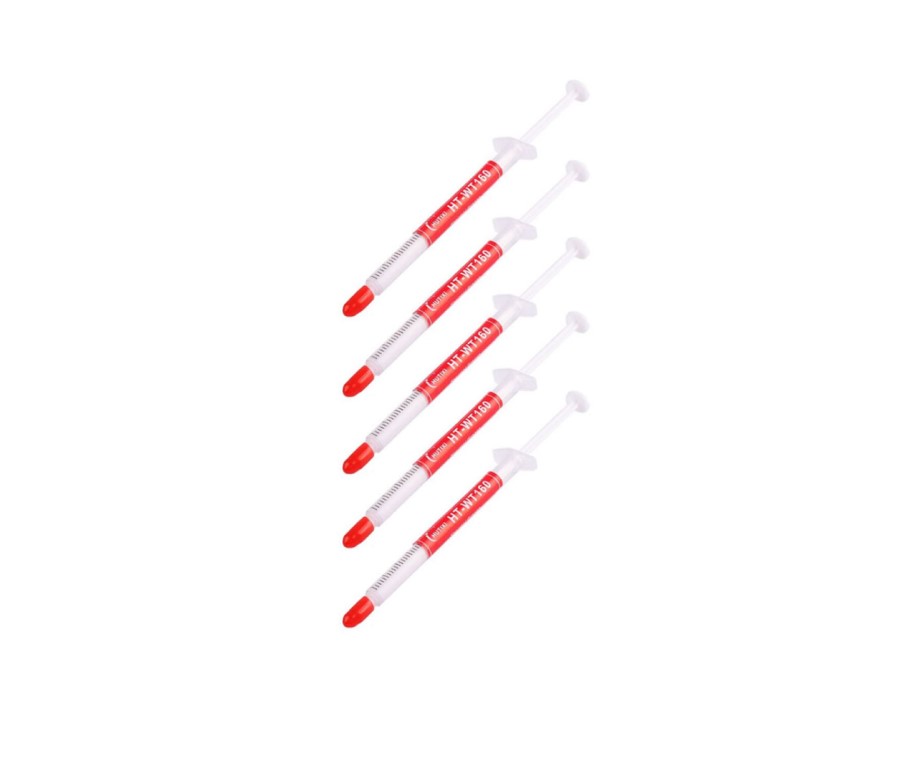 DeTech Termo pasta HT-WT160, 5 kusů - bílá