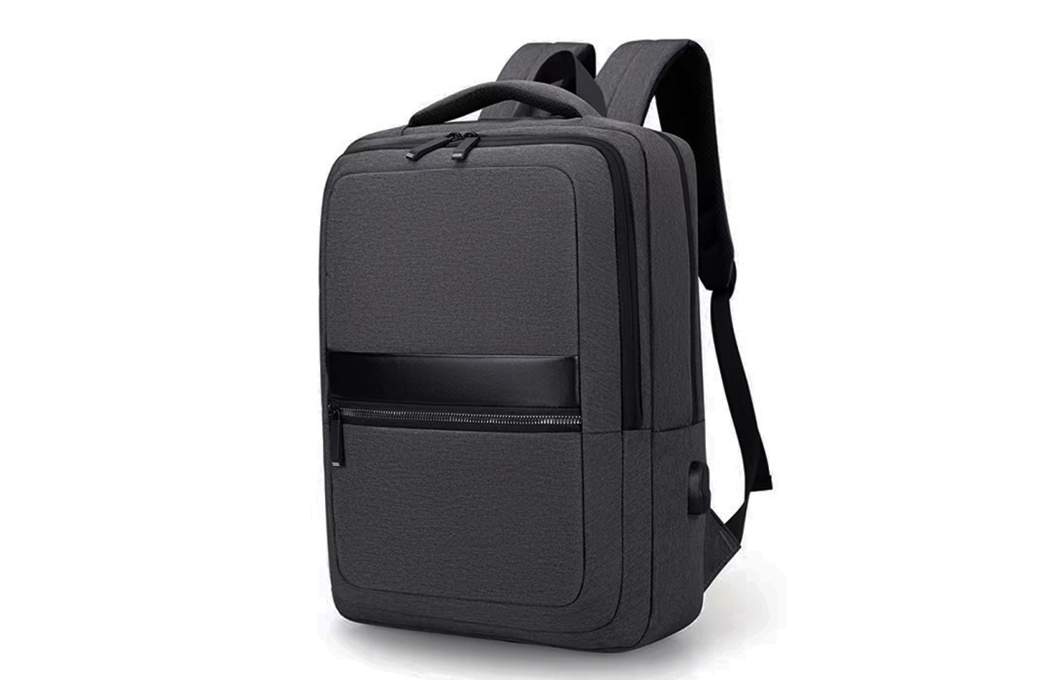 DeTech Batoh na notebook BP-13, 15.6", Černá