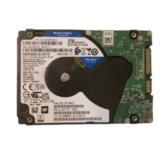 WD Blue 2TB 2,5" SATA HDD