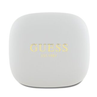 Guess Satin Classic Logo OWS Bezdrátová Sluchátka Béžová