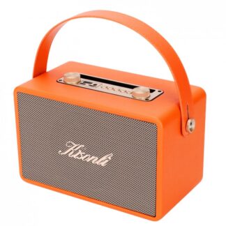 Reproduktor Kisonli G106, Bluetooth, USB, SD – oranžová