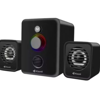 Reproduktory Kisonli U-3000BT, Bluetooth, AUX – černá