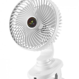 Přenosný ventilátor Kisonli F104, 1200mAh – bílá