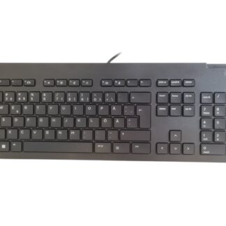 HP Business USB Slim Smartcard Klávesnice SWE/FI - černá