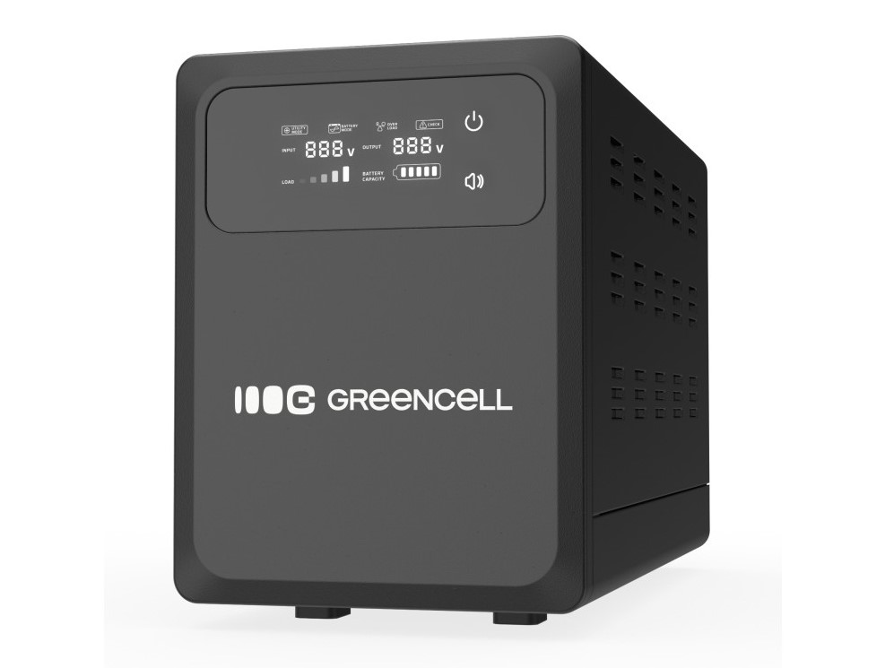 GreenCell Green Cell záložní zdroj 1500VA (1000W) LCD