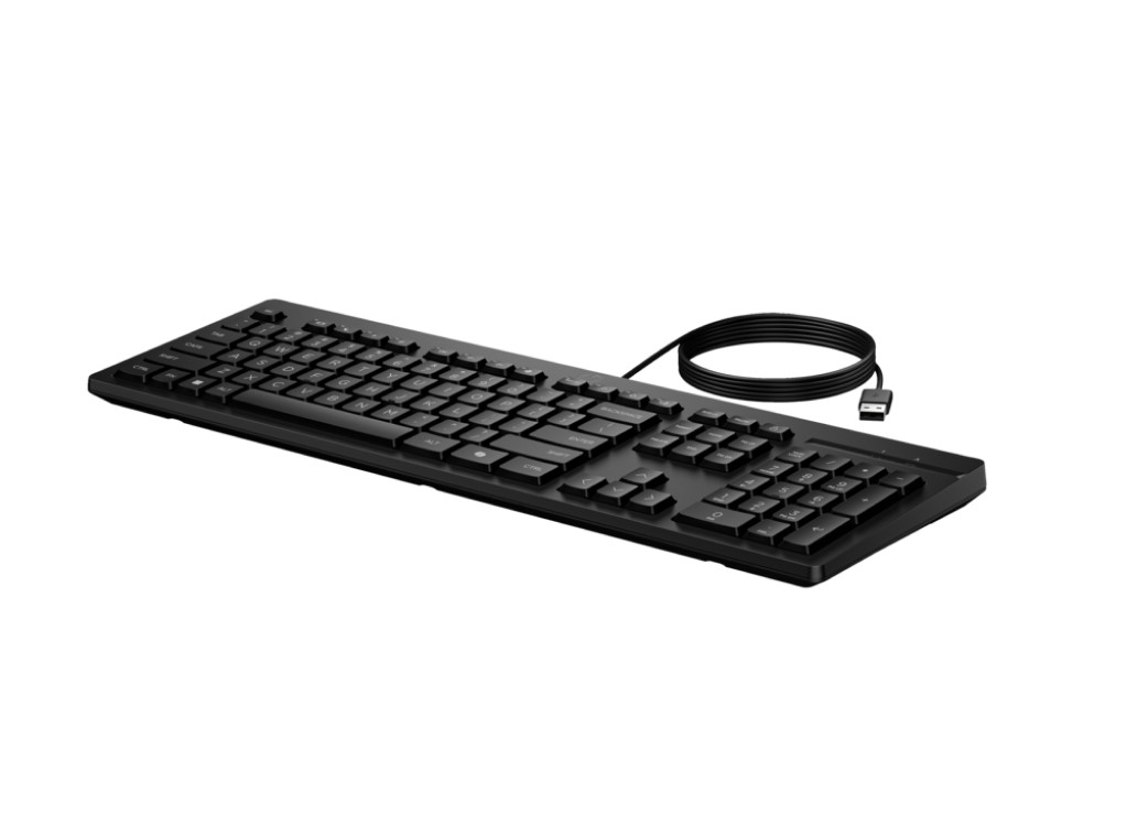 HP 125 USB Klávesnice, SWE - černá