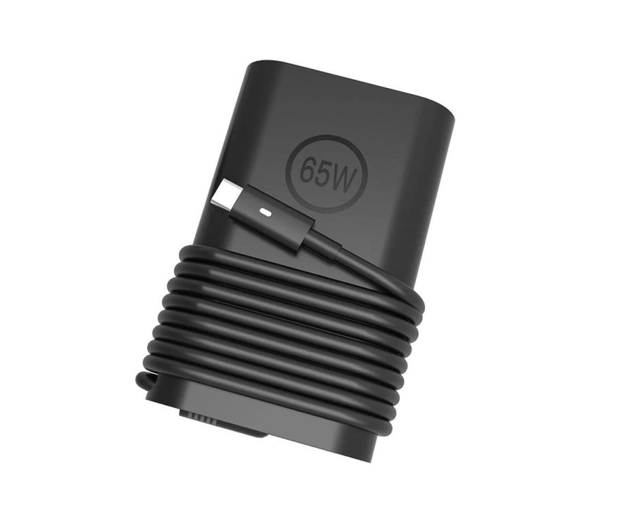 DeTech Napájecí adaptér pro Dell, 20V, 3.25A, 65W – USB-C