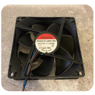 Everflow PWM Ventilátor, 92 mm, 12V, PN: EF92251S1-Q09C-S9A