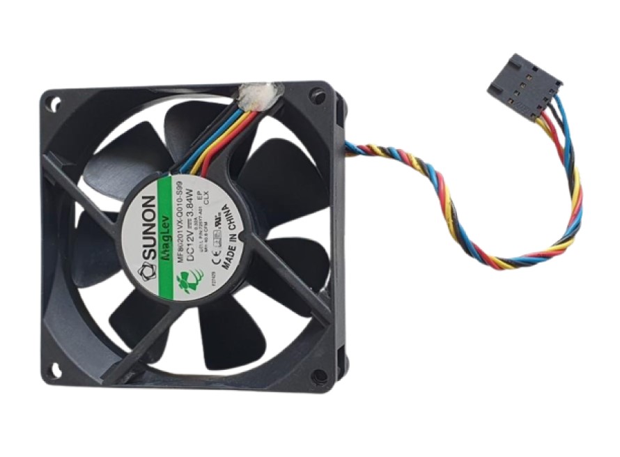 Sunon Ventilátor, 80 mm, 12V, PN: MF80201VX-Q010-S99