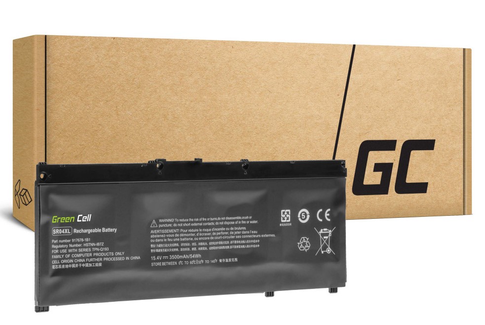 GreenCell Green Cell SR04XL baterie pro HP Omen 15-CE004NW 15-CE008NW 15-CE010NW 15-DC 17-CB