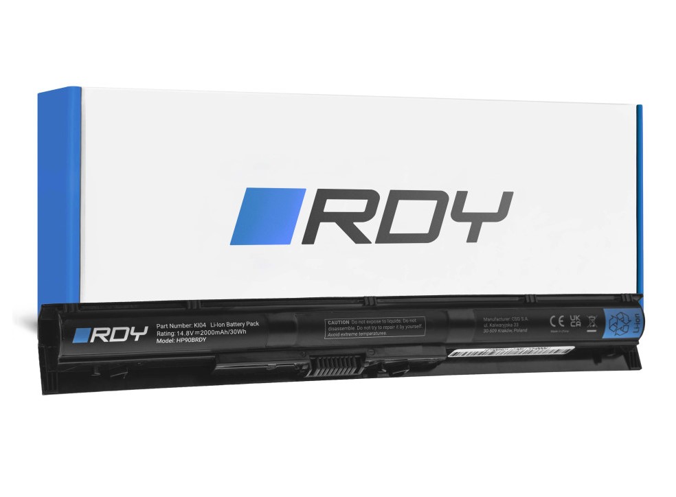 RDY KI04 baterie pro HP Pavilion 15-AB250NG 15-AB250NW 15-AK057NW 15-AK066NA 17-G