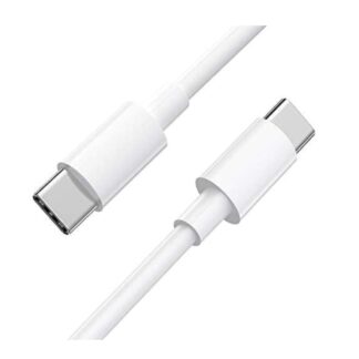 High Quality datový kabel USB-C, Fast Charge, 65W, 3.0A, 1m - bílá