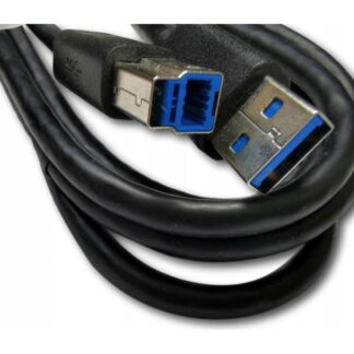 HP datový kabel USB-A/USB-B, 1.8 m - černá