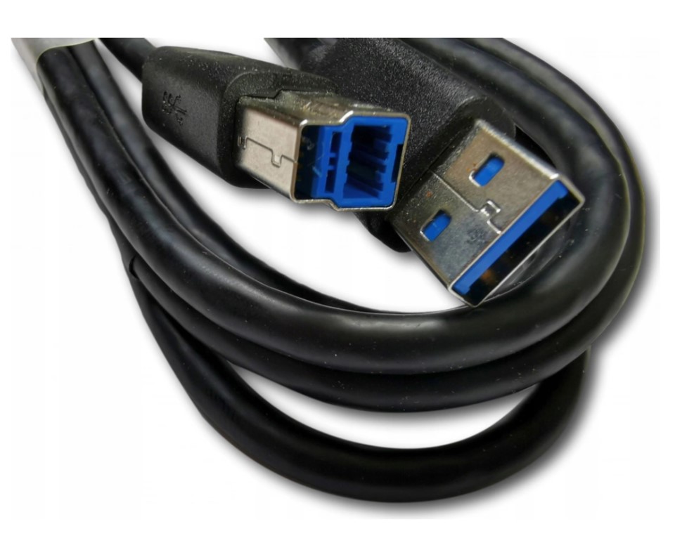 HP datový kabel USB-A/USB-B, 1.8 m - černá