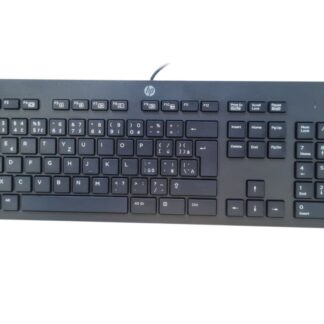 HP KU-1469 Slim Klávesnice, USB, CZ/SK - černá