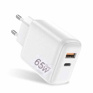 DeTech Uslion adaptér 65W USB-C - bez kabelu