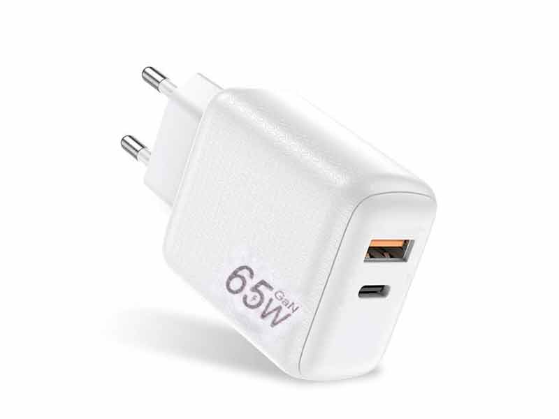 DeTech Uslion adaptér 65W USB-C - bez kabelu
