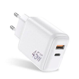 DeTech Uslion adaptér 45W USB-C - bez kabelu