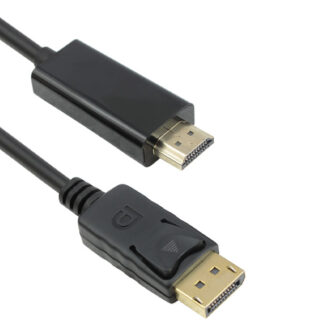 DeTech Kabel propojovací DisplayPort - HDMi 1,8m