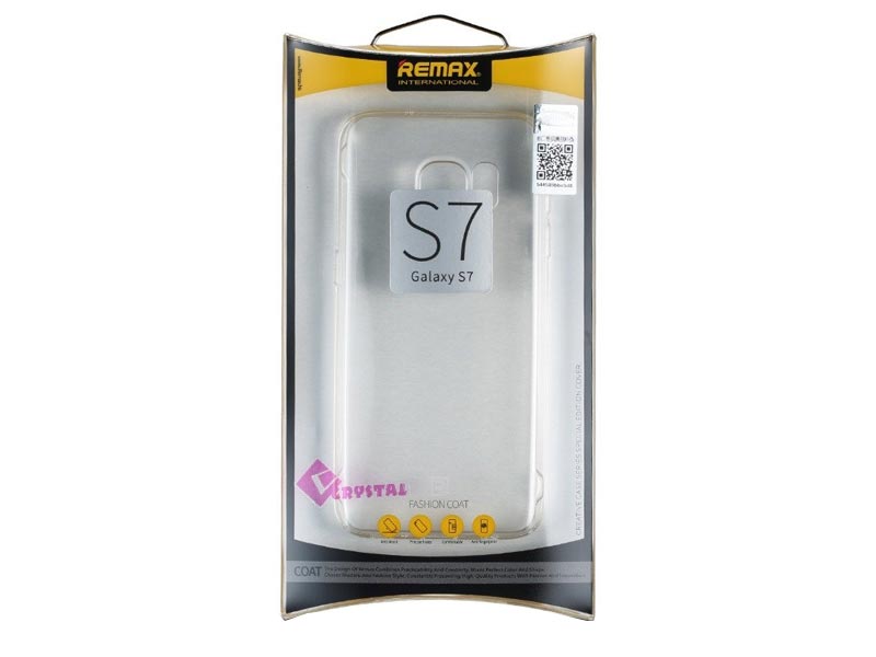 Pouzdro Remax pro Samsung Galaxy S7 - průhledné