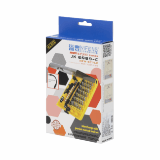 DeTech Sada přesných šroubováků Jakemy 45v1 - žlutá