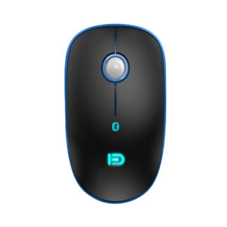 DeTech Fude V8B Bezdrátová myš - černá