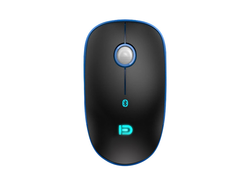 DeTech Fude V8B Bezdrátová myš - černá