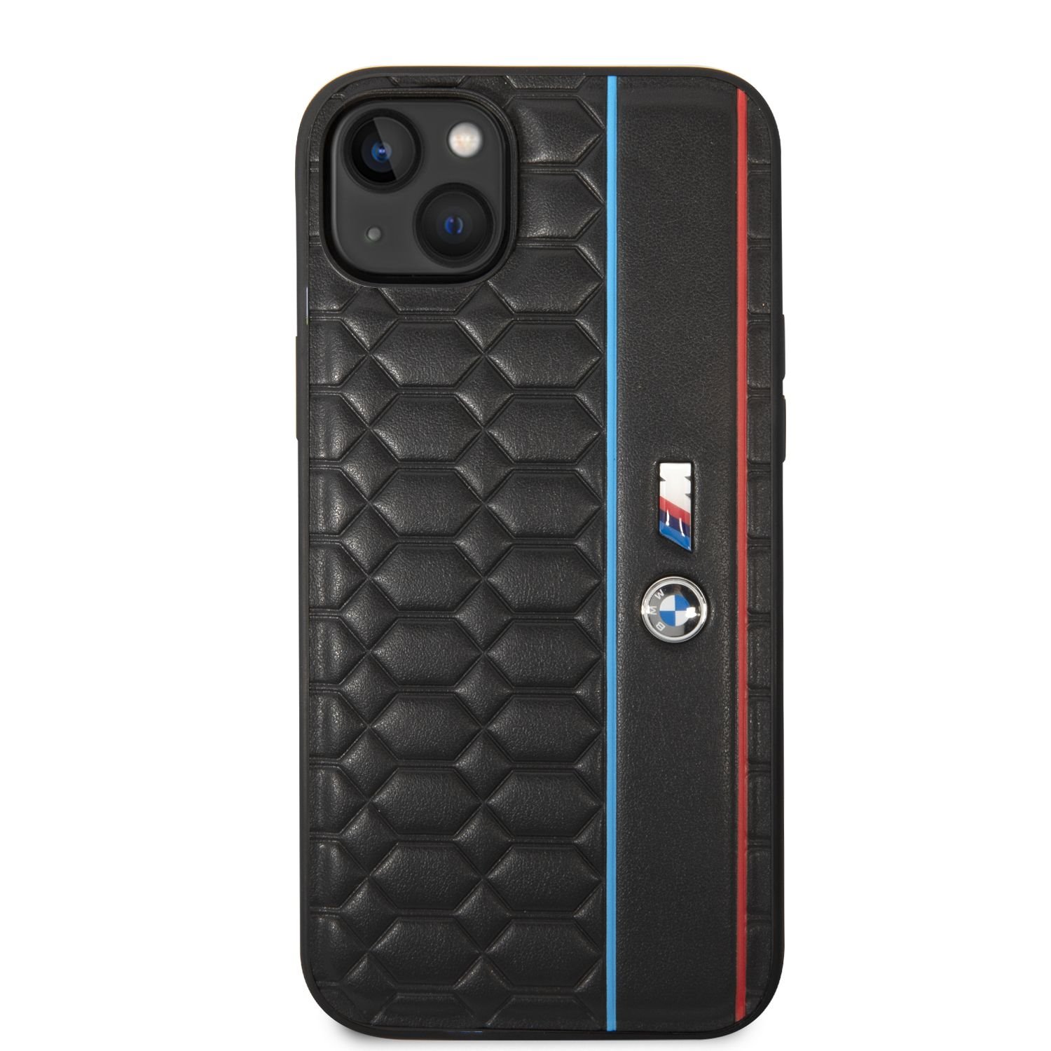 BMW M Hexagonal Pattern Zadní Kryt pro iPhone 14 Black