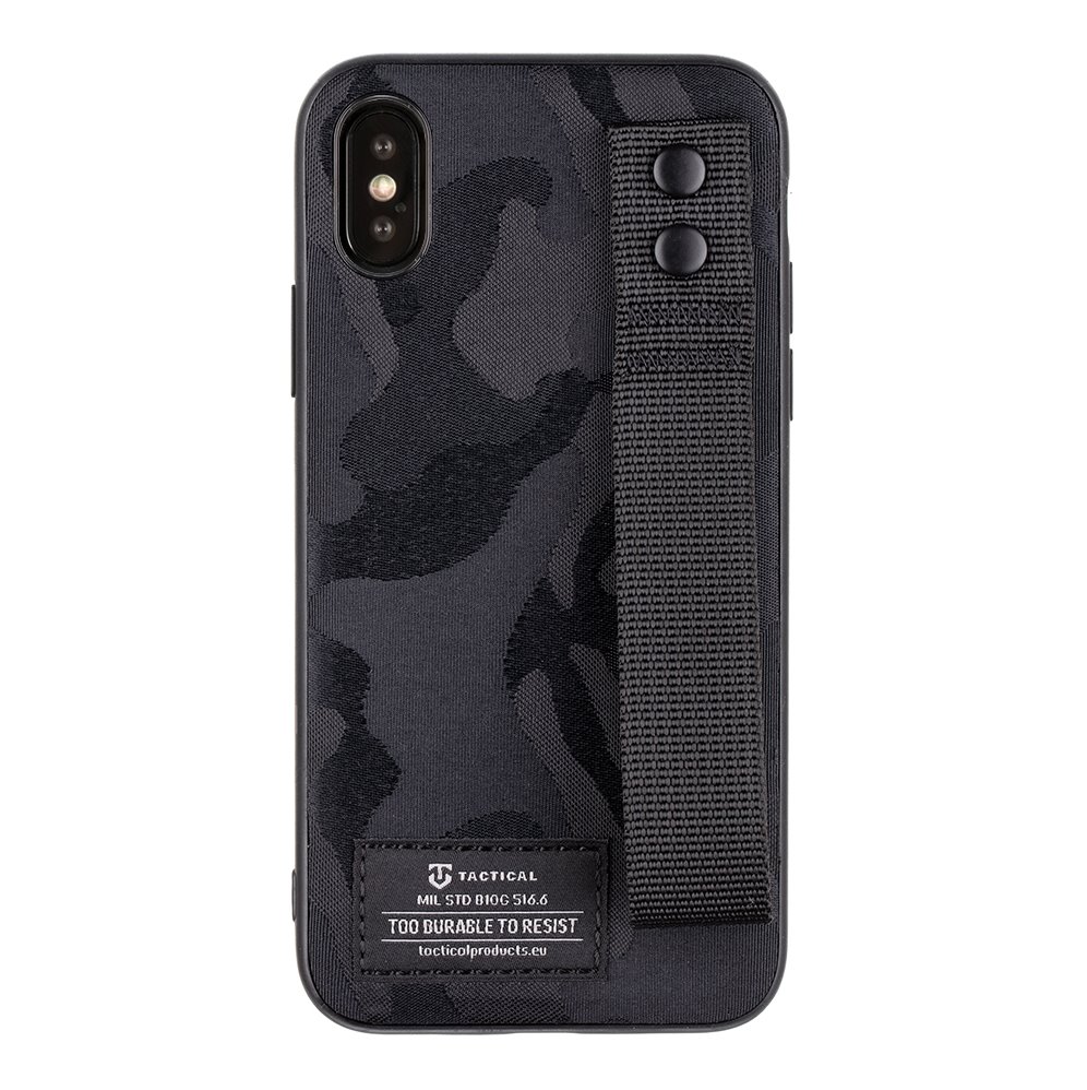 Tactical Camo Troop Kryt pro Apple iPhone X/XS Black