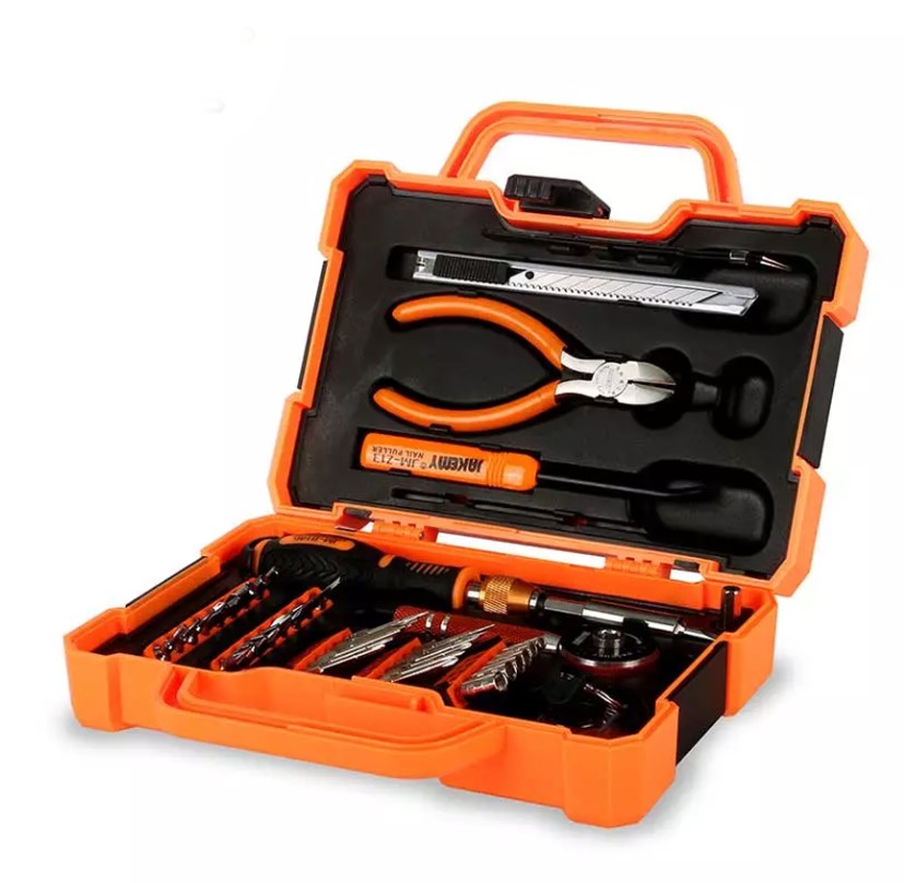 DeTech Univerzální sada nářadí Jakemy JM-8146 47 v 1 - Oranžová