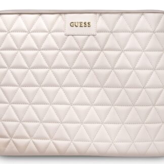 Guess Quilted Obal pro Notebook 13" Pink