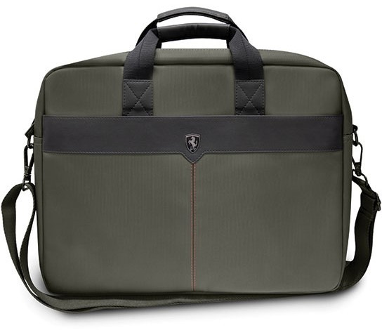 Ferrari Pouch 16" khaki Off Track Scuderia