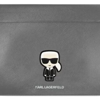 Karl Lagerfeld Saffiano Ikonik Computer pouzdro 13/14" Silver