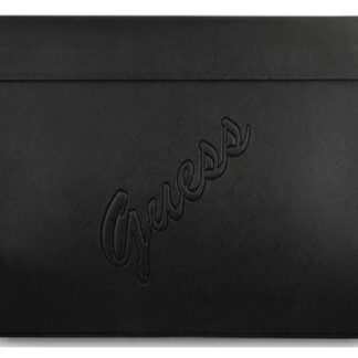 Guess PU pouzdro na počítač Saffiano 13" černý