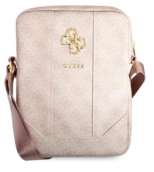 Guess pouzdro 10" růžové 4G velké kovové logo