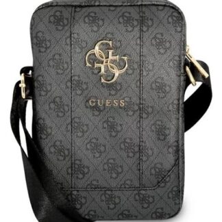 Guess pouzdro 8" šedé 4G velké kovové logo