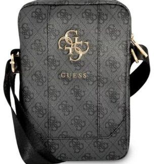 Guess pouzdro 10" šedé 4G velké kovové logo