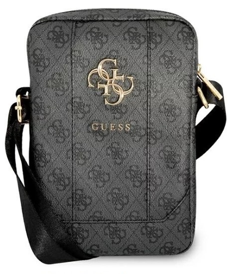 Guess pouzdro 10" šedé 4G velké kovové logo