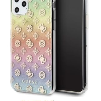 Guess Iridescent 4G Peony Zadní Kryt pro iPhone 11 Pro