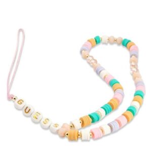 Guess Poutko na Telefon Heishi Pink