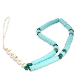 Guess Poutko na Telefon Heishi Beads Blue