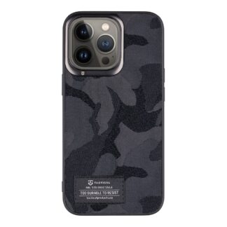 Tactical Camo Troop Kryt pro Apple iPhone 13 Pro Black